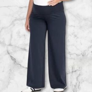 NEW GAP Maternity Dark Blue Wide-Leg Pants (SIZE:18)